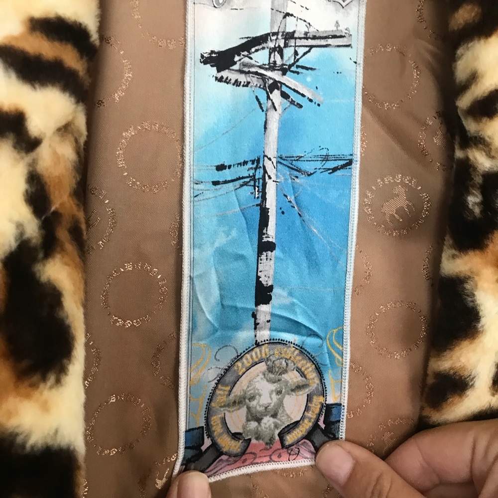 Lamb by Gwen Stefani leopard faux fur coat - Picture 5 of 10